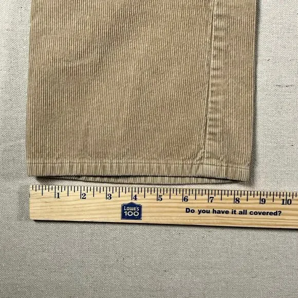 Ralph Lauren Womens Corduroy Size 6 Pants Casual Streetwear Normcore Tan - Picture 6 of 8